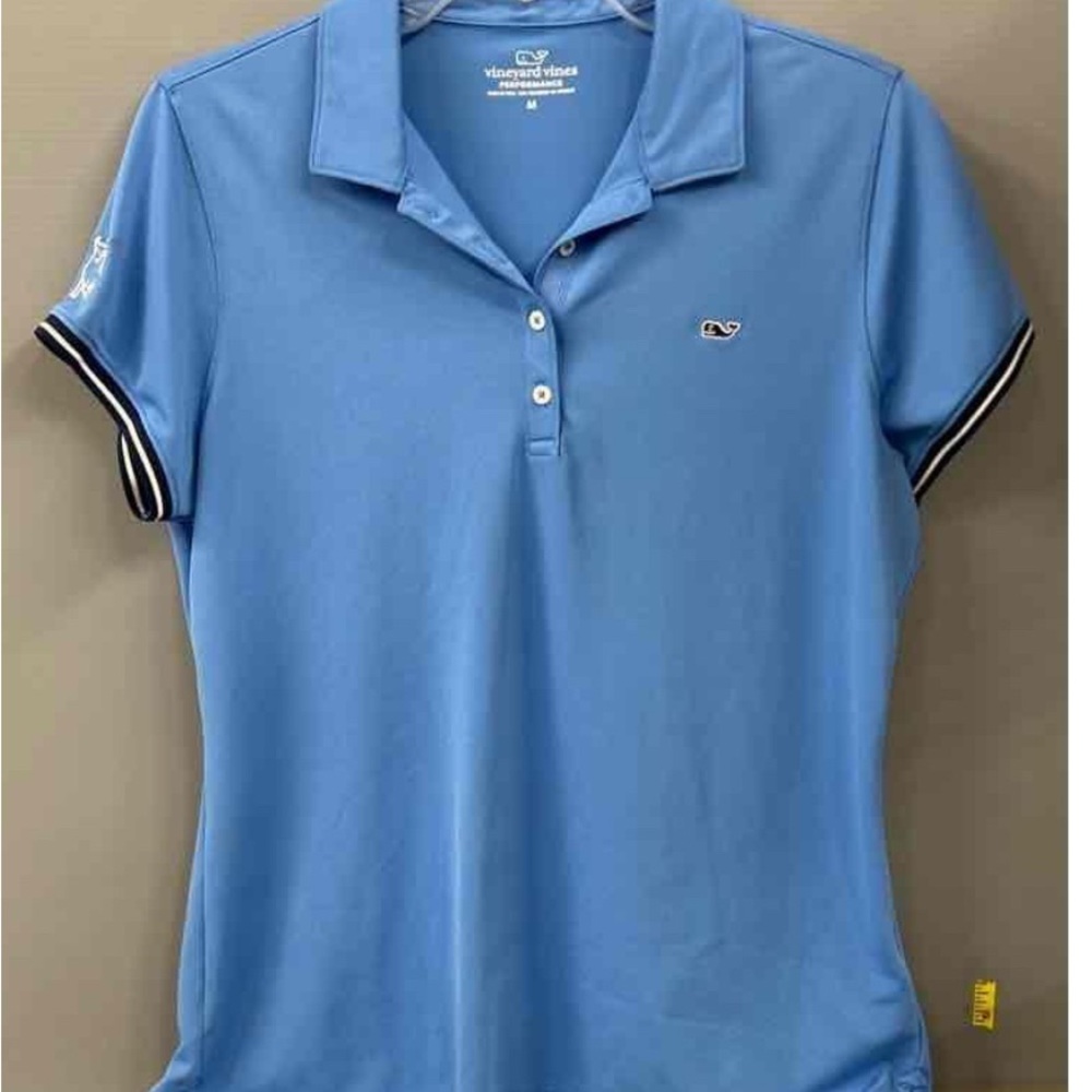 Vineyard Vines Blue Fitted Polo Shirt